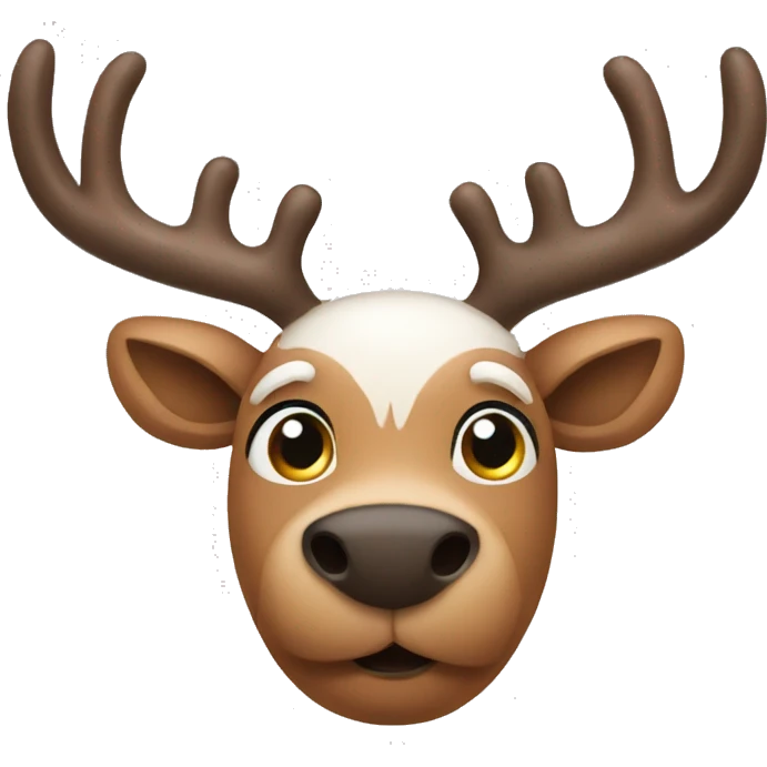 Reindeer emoji