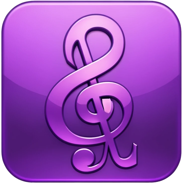 glitter symbol music purple cyberpunk emoji