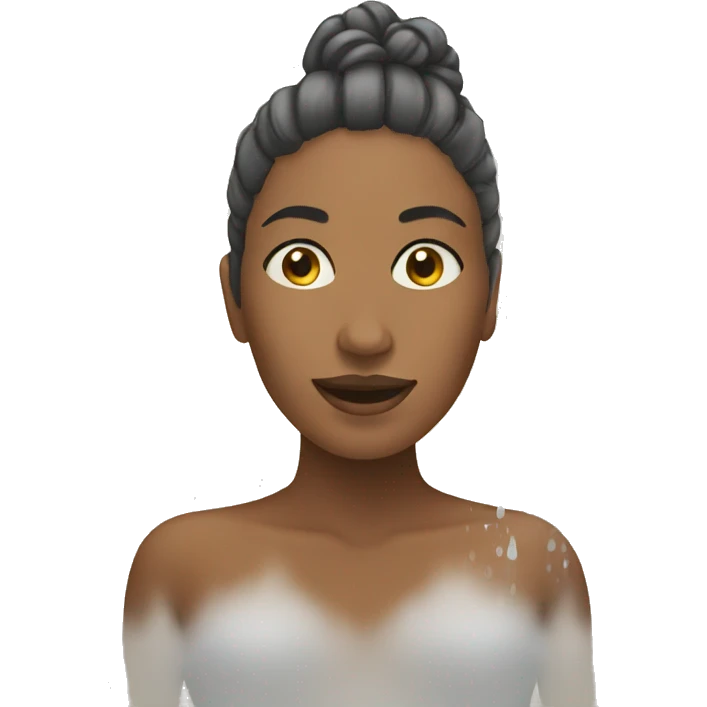 Woman in shower emoji
