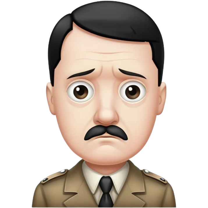 Sad Hitler emoji