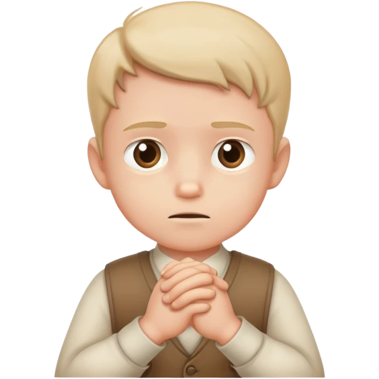 a little man plotting and scheming, rubbing his hands together  emoji