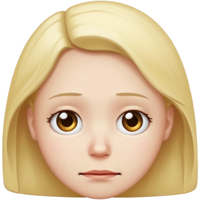 Quiero q sea una carita trizte q este mal pero q se vea feliz y en el fondo mal osea algo asi emoji