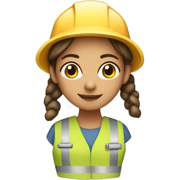 a female carpenter emoji