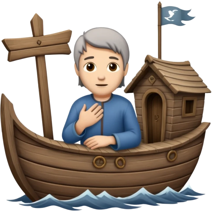 noah on his arc emoji