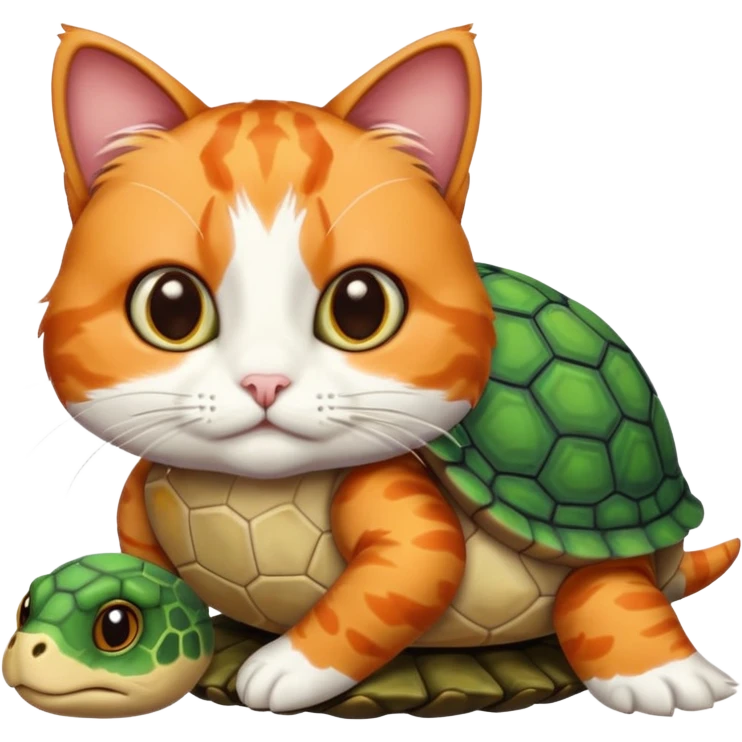 cat with turtle emoji