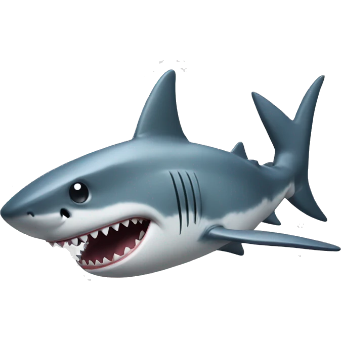 a shame shark emoji