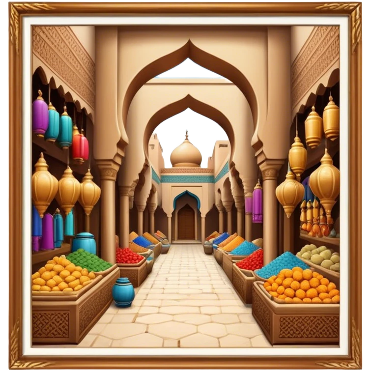 Moroccan bazaar￼ emoji