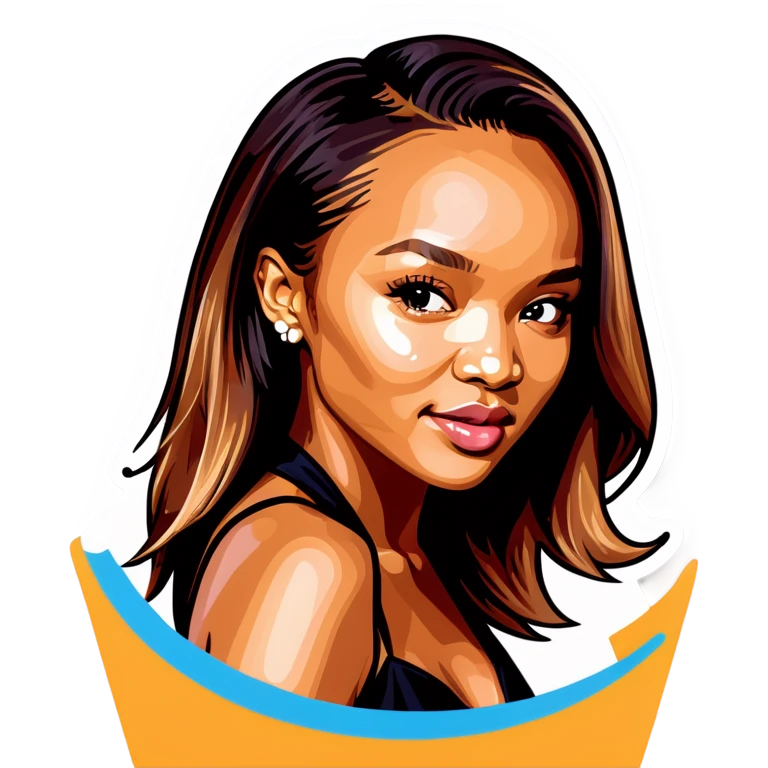 Photo Realistic Karrueche Tran  emoji