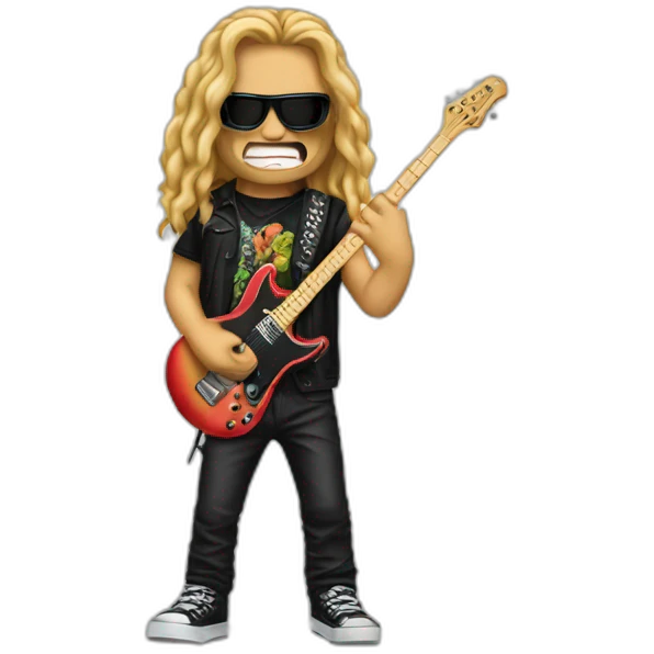 Thrash Metal Rockers in Paradise emoji