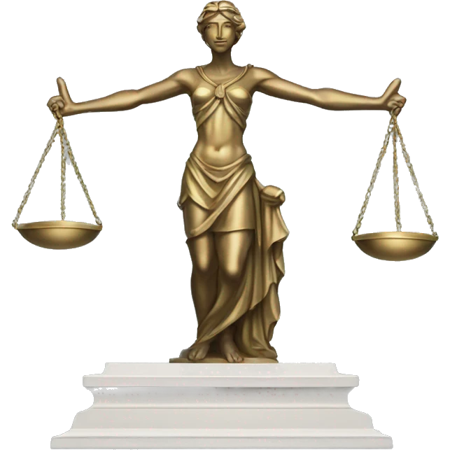 Justitia Statue emoji