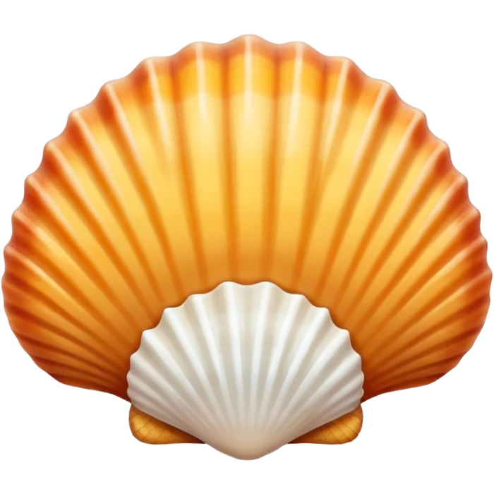 Un emojin de concha de vetor  emoji