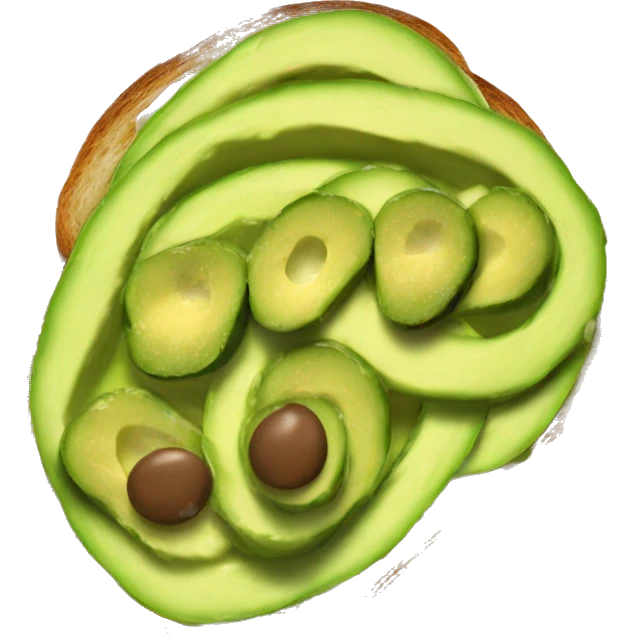 Avocado toast  emoji