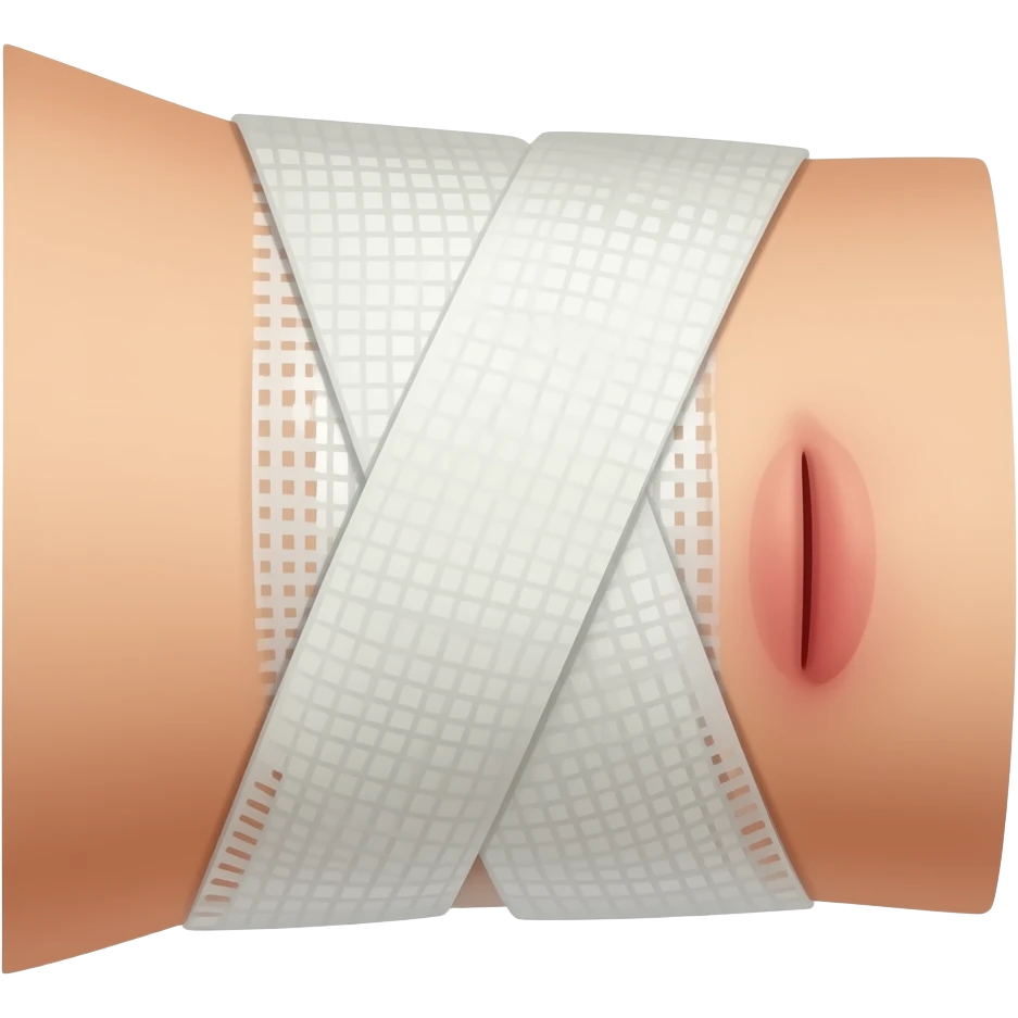 a wound and a bandage emoji