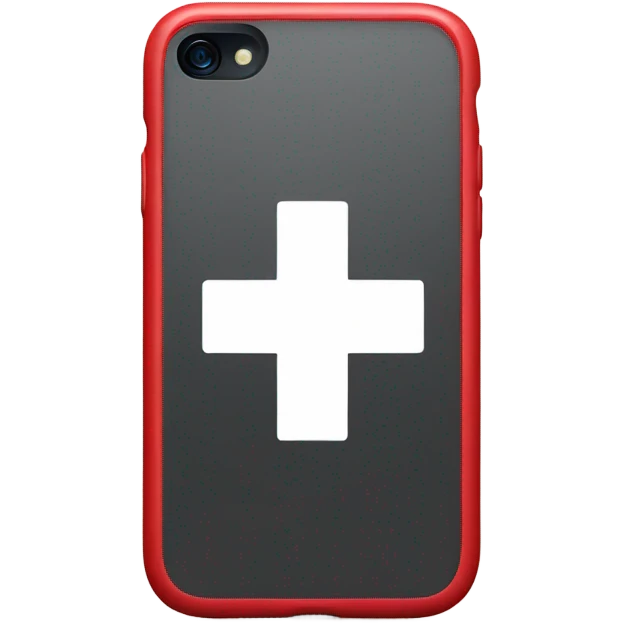 iphone red cross emoji