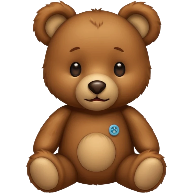 Nodding teddy bear  emoji