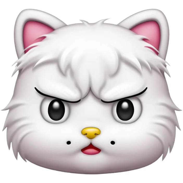 angry hello kitty emoji