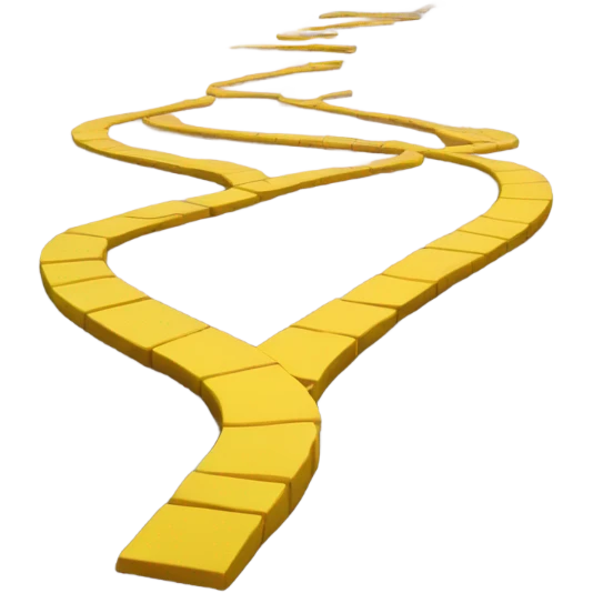 Yellow brick road emoji