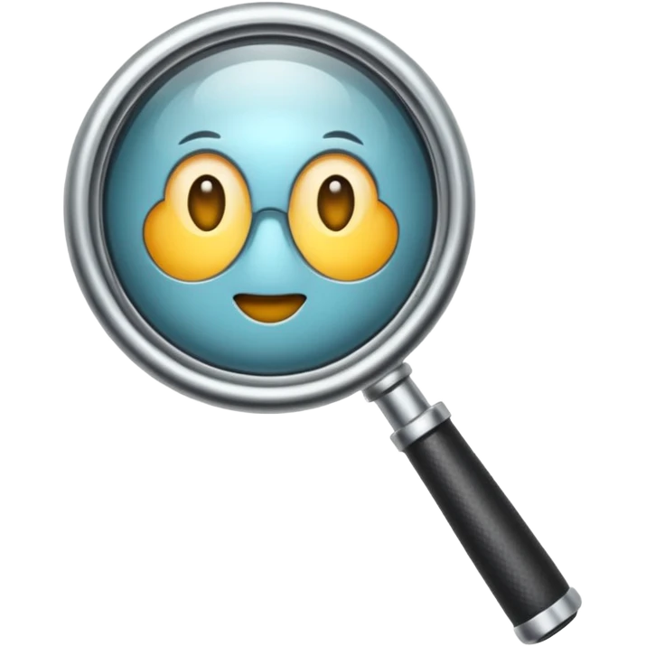 magnifier emoji