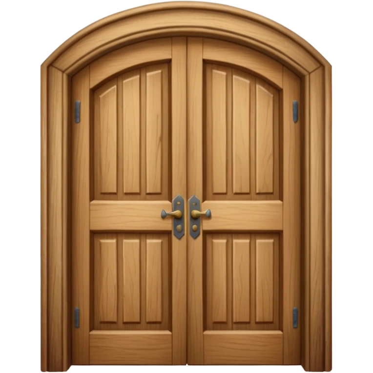 opened wooden door emoji