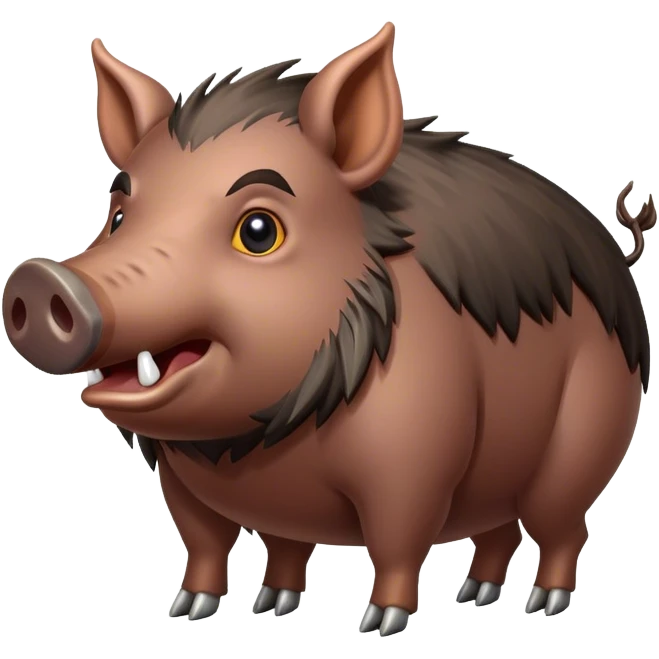 wild boar emoji