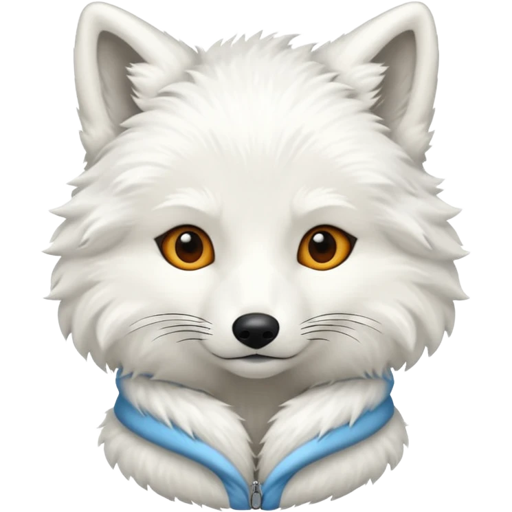 white fox emoji
