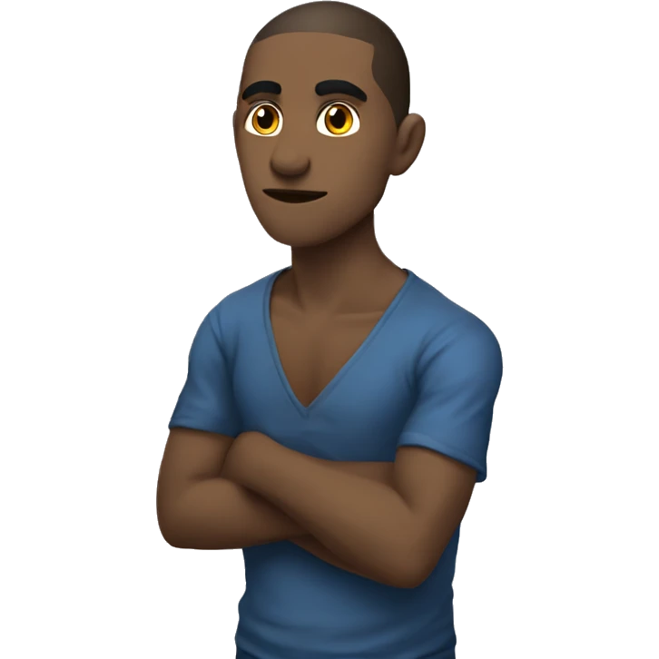 Digo wearing a Godoy emoji