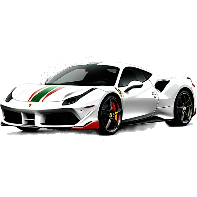 Ferrari 488 pista  emoji