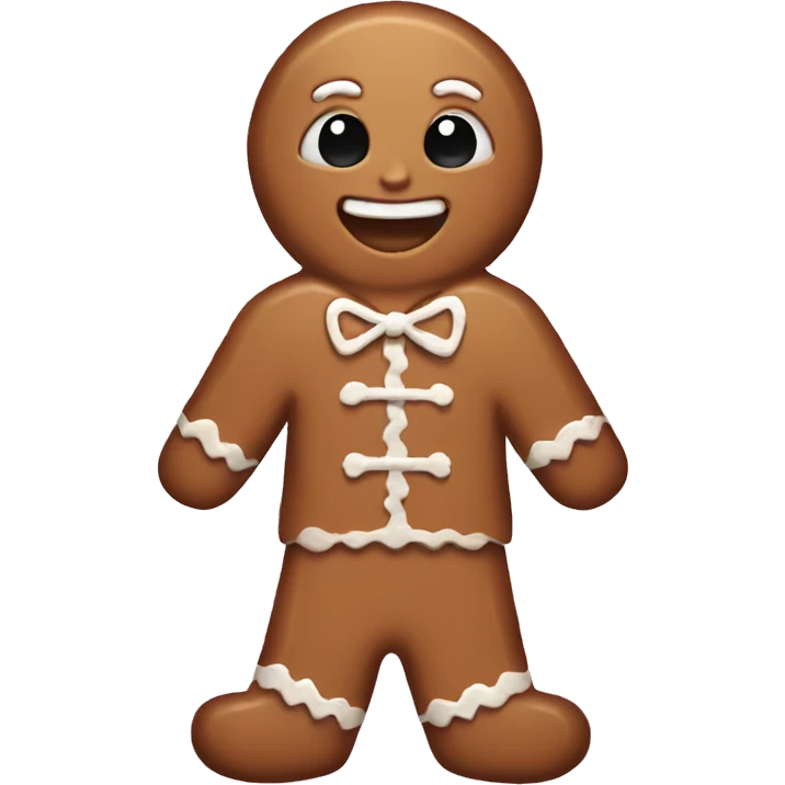 gingerbread emoji