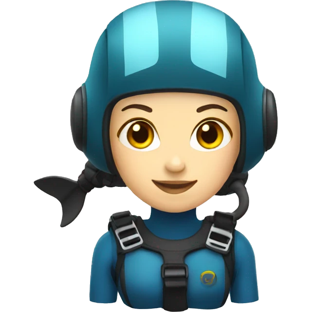 Female diver ok emoji