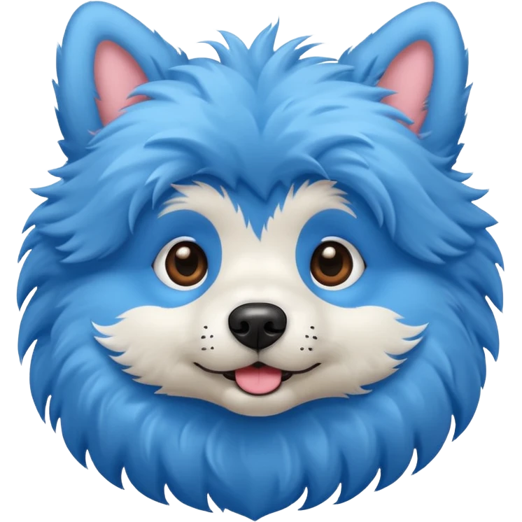 dog blue] emoji