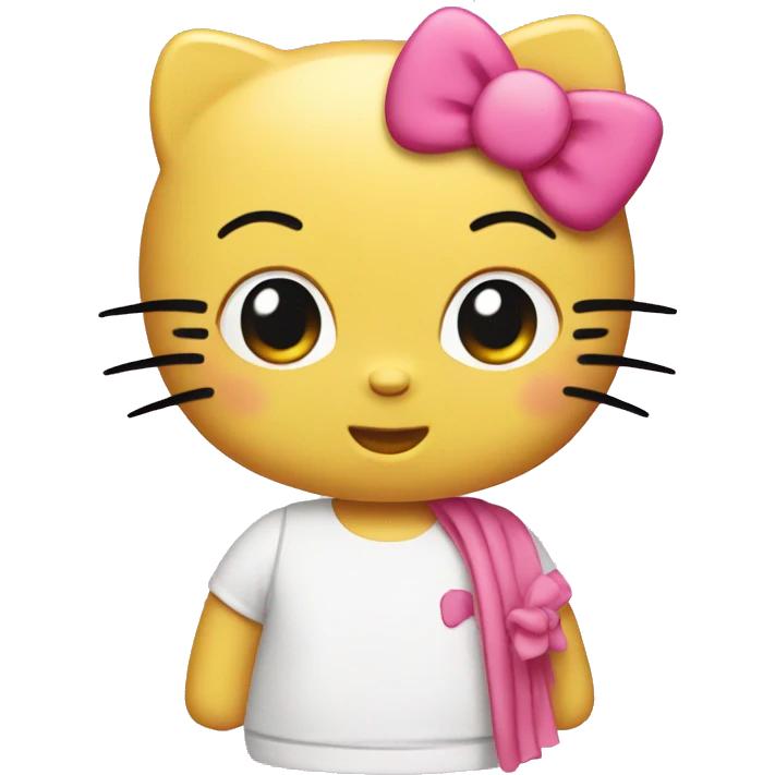 Hello kitty emoji