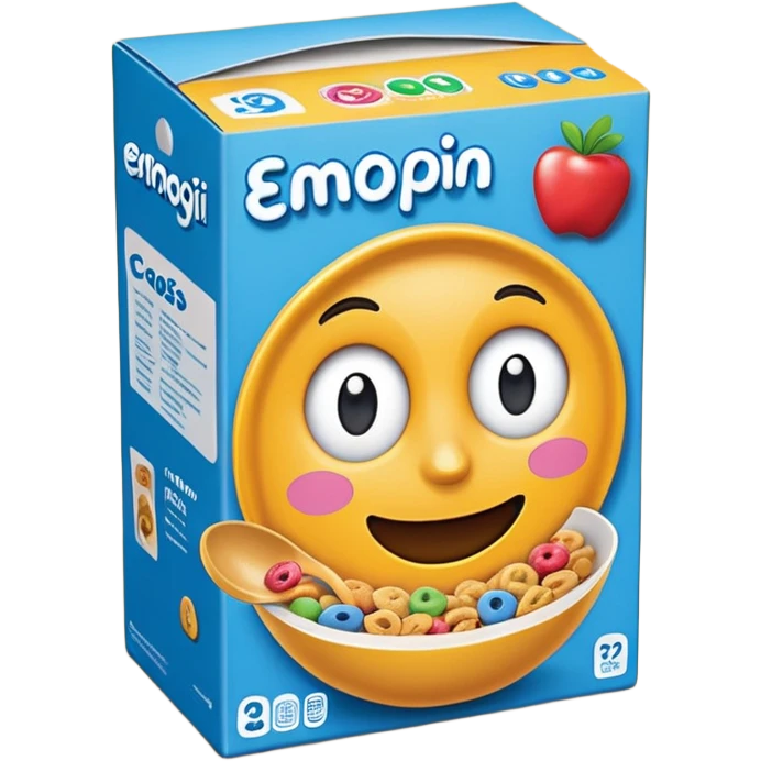 cereal box emoji