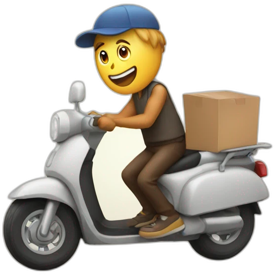 food delivery emoji