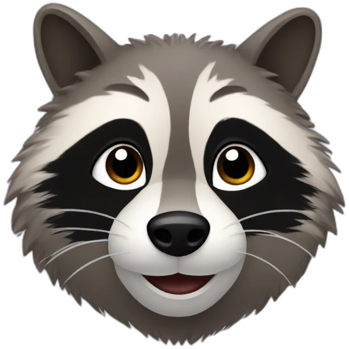 Racoon emoji