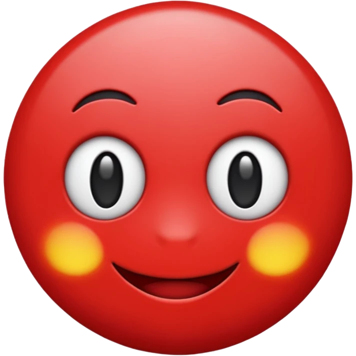 Red mon emoji emoji