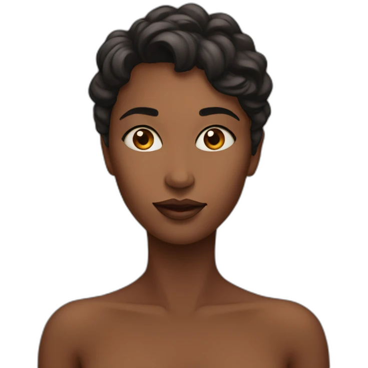 femme nue emoji