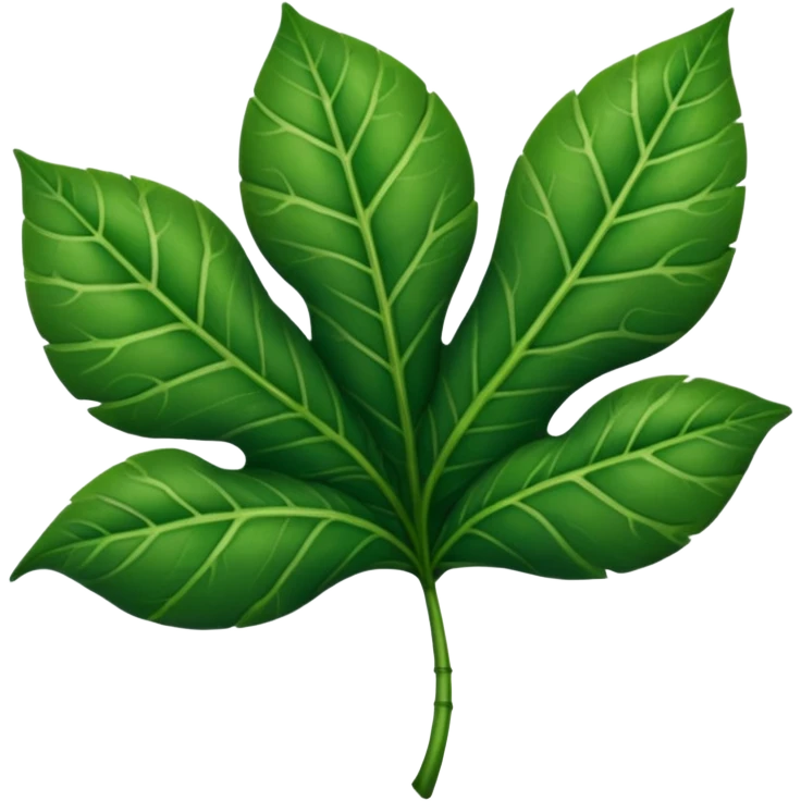 jungle leaf emoji