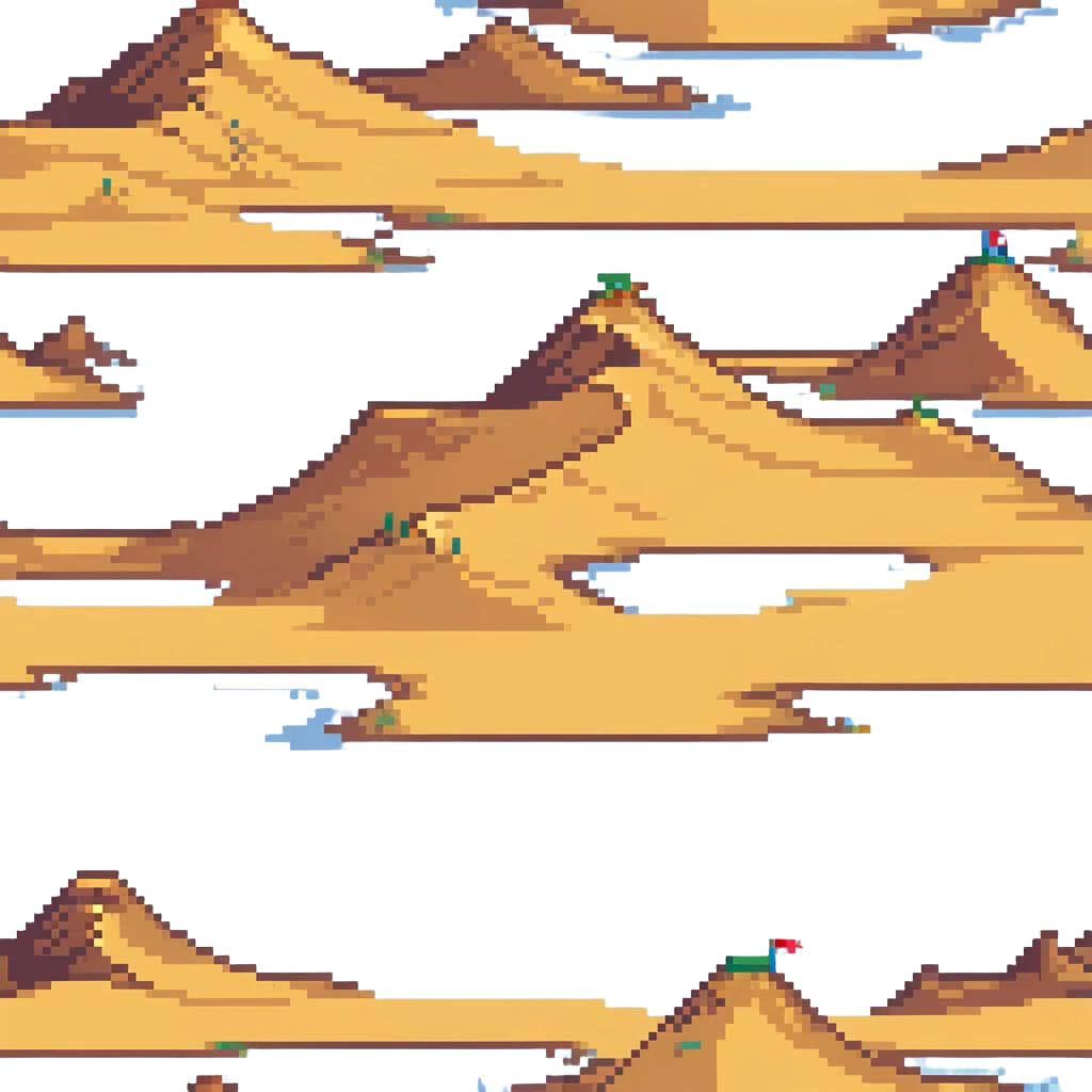 sand dunes in a vast desert emoji
