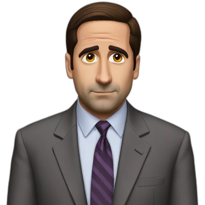 the office michael scott realistic emoji
