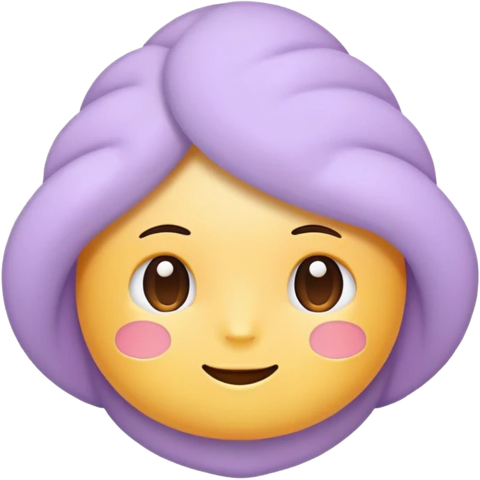 Lilac cozy core emoji emoji