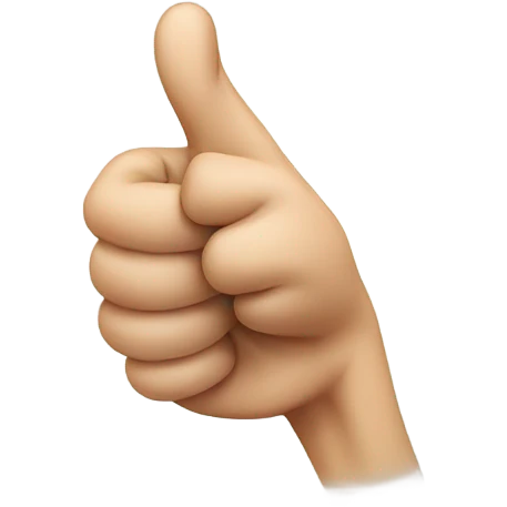 Thumbs up with wink face  emoji