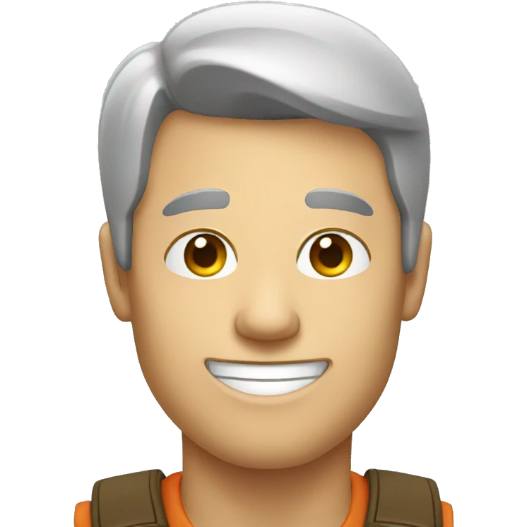 Man taking selfie emoji