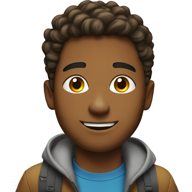 Ryan on a mountain  emoji