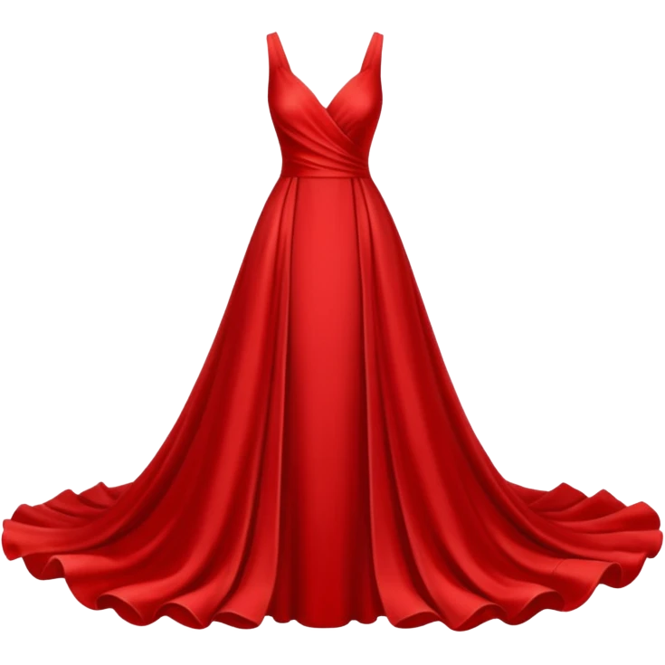 A beautiful dress emoji