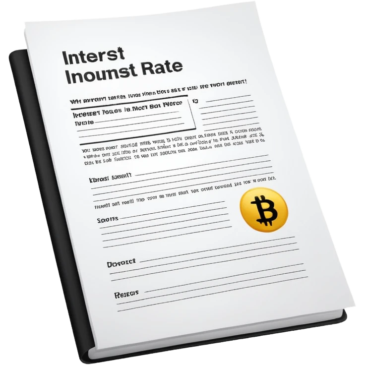 Interest rate declaration emoji
