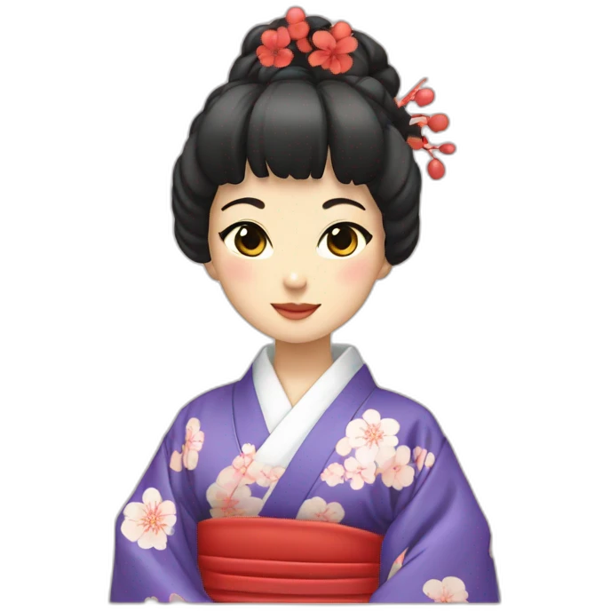 Japonaise nu emoji
