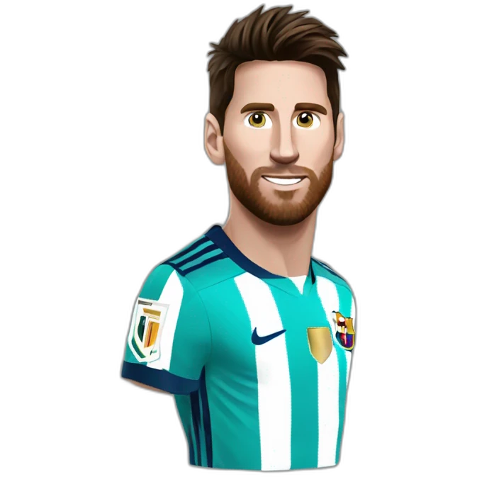 Messi >cr7 emoji