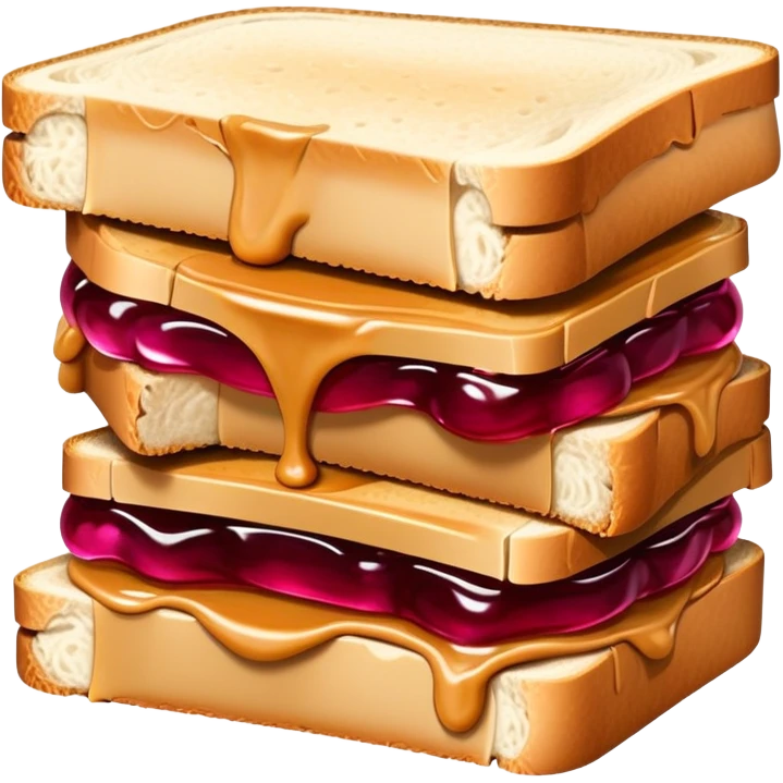1 pbj sandwich  emoji
