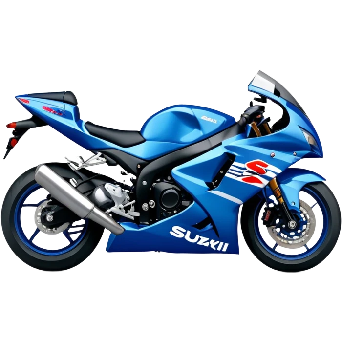 Deep pearl blue #2 Suzuki GSXR 750 emoji