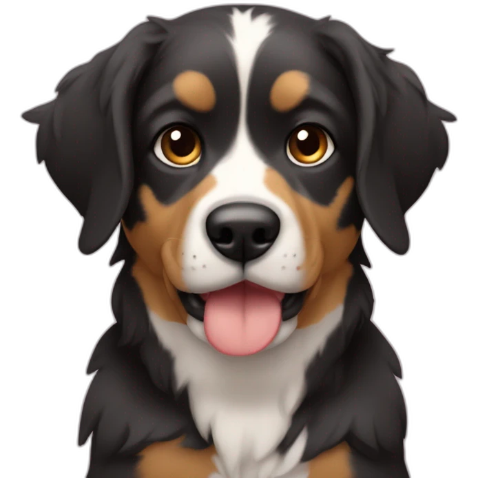 Cachorro corrente outro e galinha emoji